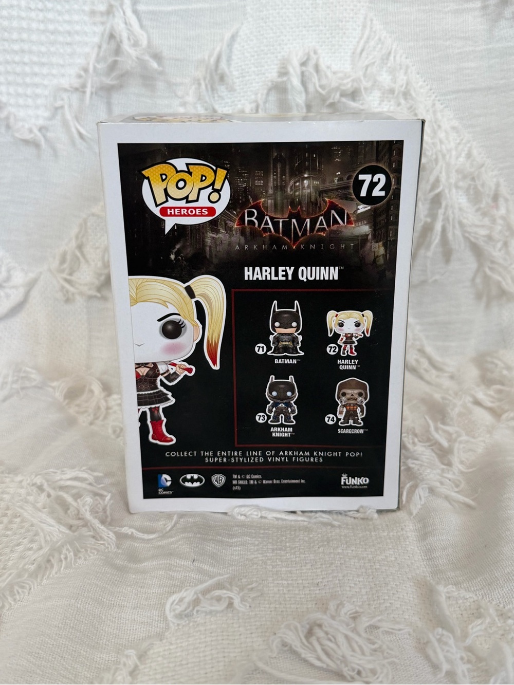 NWT Harley Quinn Batman Arkham Knight Pop Vinyl Figure - Picture 4 of 7
